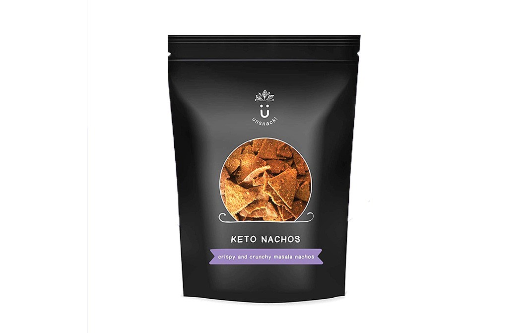 Unsnack Keto Nachos    Pack  400 grams